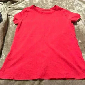 Red Crew Neck Nautica Tee